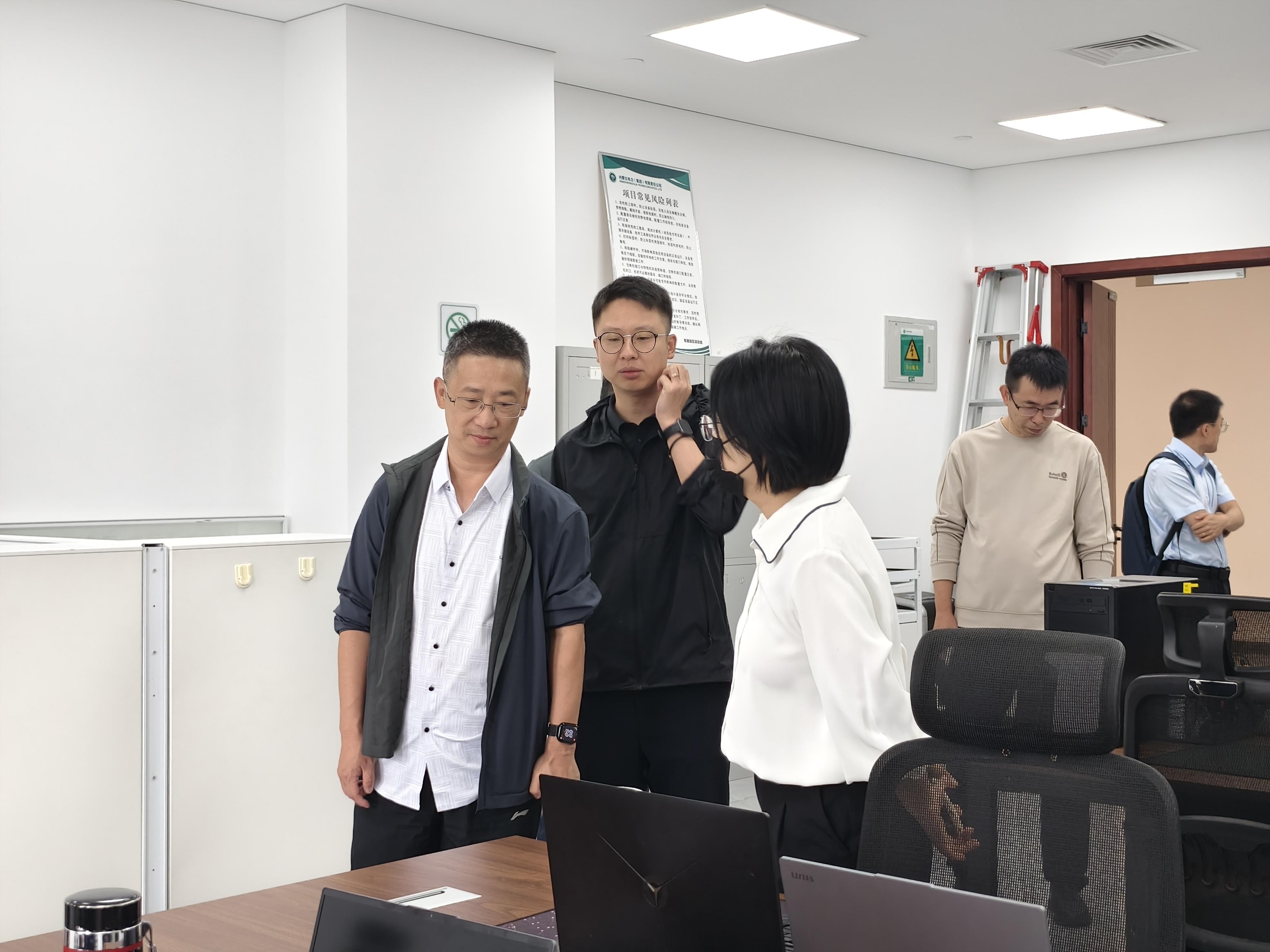 内蒙古蒙电信产公司组织开展安全生产大排查大整治专项监督检查工作